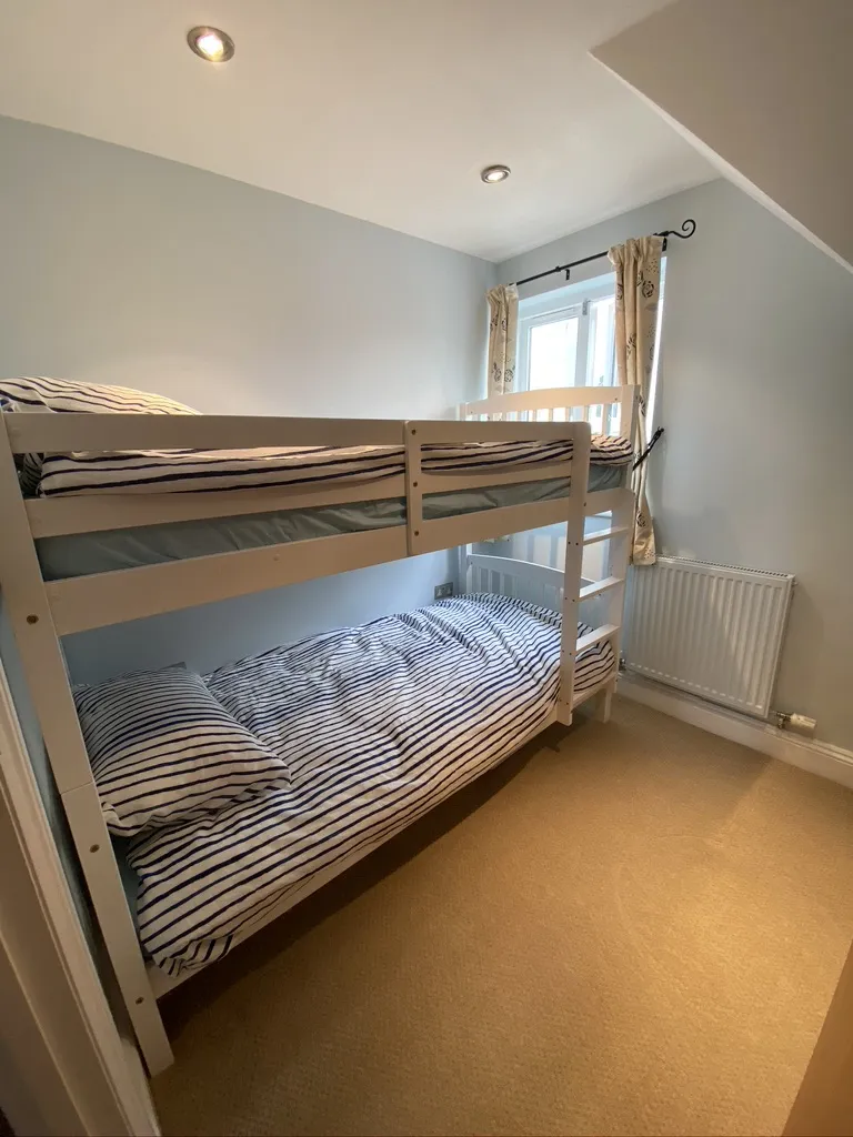 Second bedroom bunk beds
