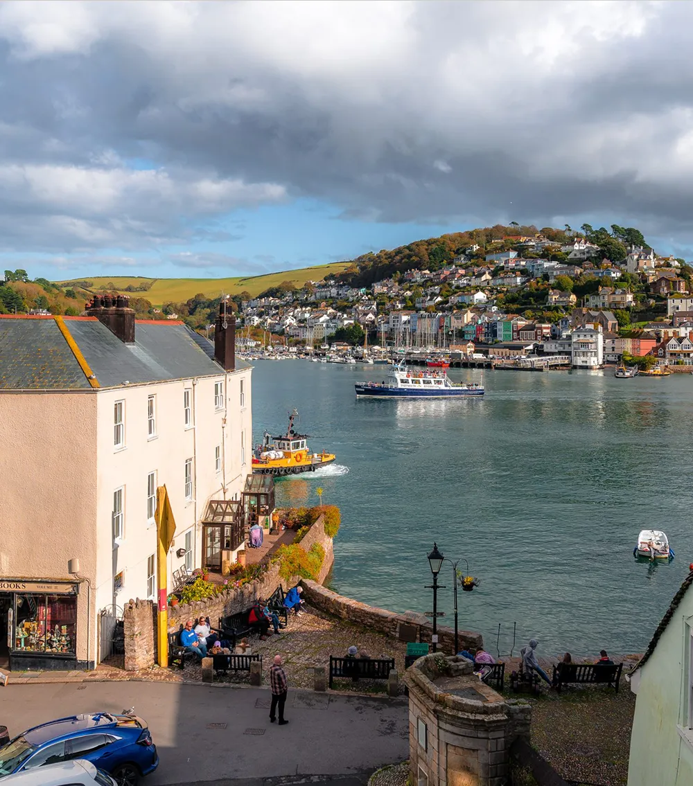 Dartmouth lower ferry view